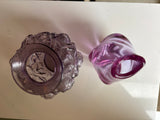Purple Art Glass Vases
