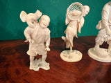 Group of Chinese Ivory/Bone Figures
