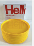 Heller Mid-century Modern Yellow Stacking Plates