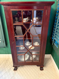 Antique Mahogany Display Cabinet