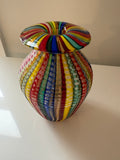 Murano Art Glass Vase by Cendese