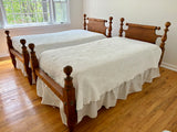 Pair of Antique Twin Beds