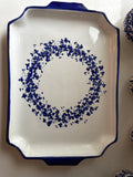 Italian Blue & White Espresso Set for 6