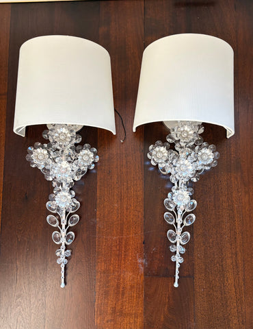 Pair of Aerin Claret Sconces