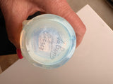 Signed Sabino Opaline Glass Perfume Bottle