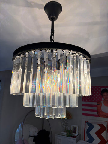 RH "Odeon" Crystal Chandelier