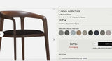 Pair of Bernhardt "Corvo" Chairs