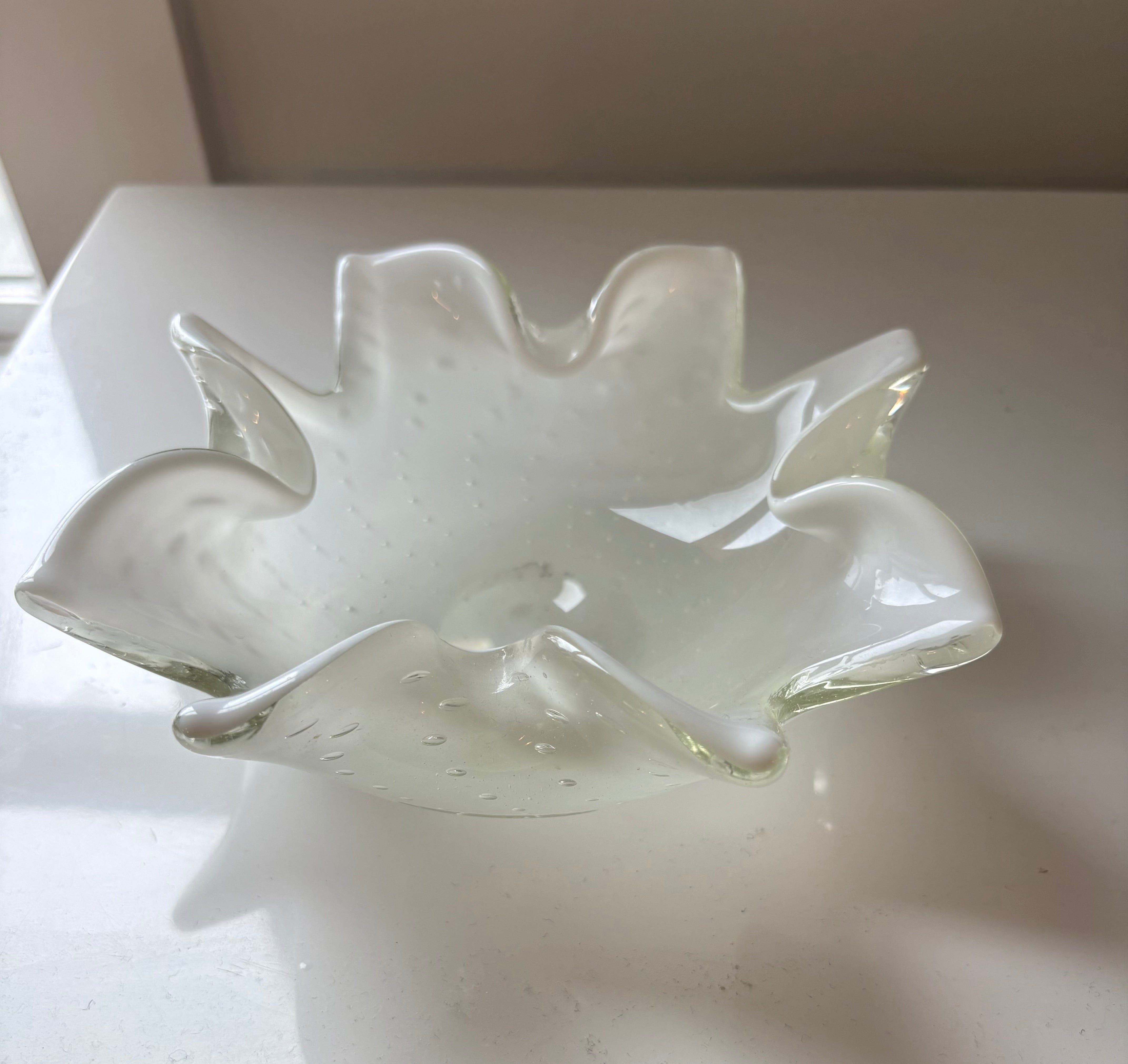 Vintage Art Glass Bowl