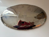 Beaded Silver Tray by Michael Aram