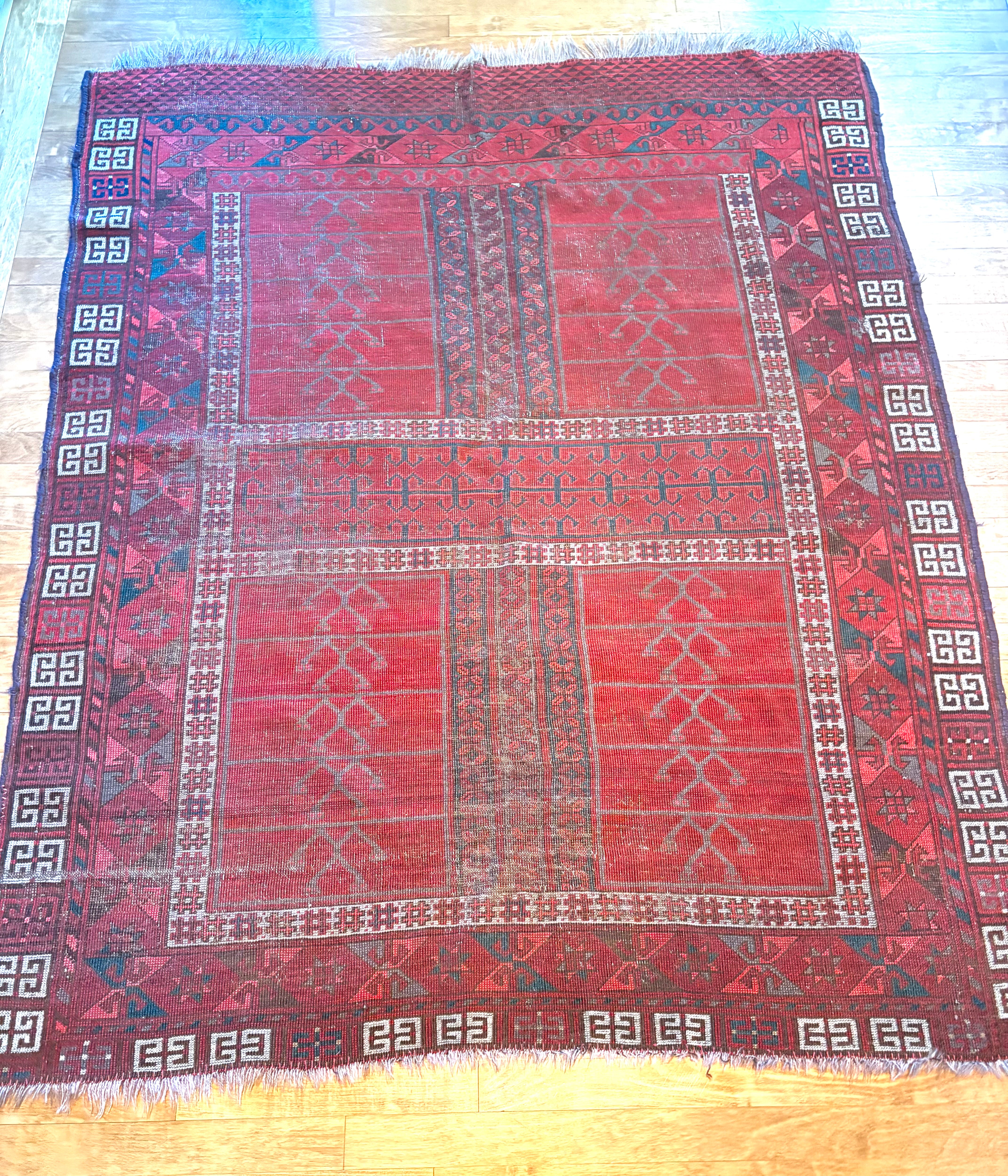 Antique Oriental Area Rug