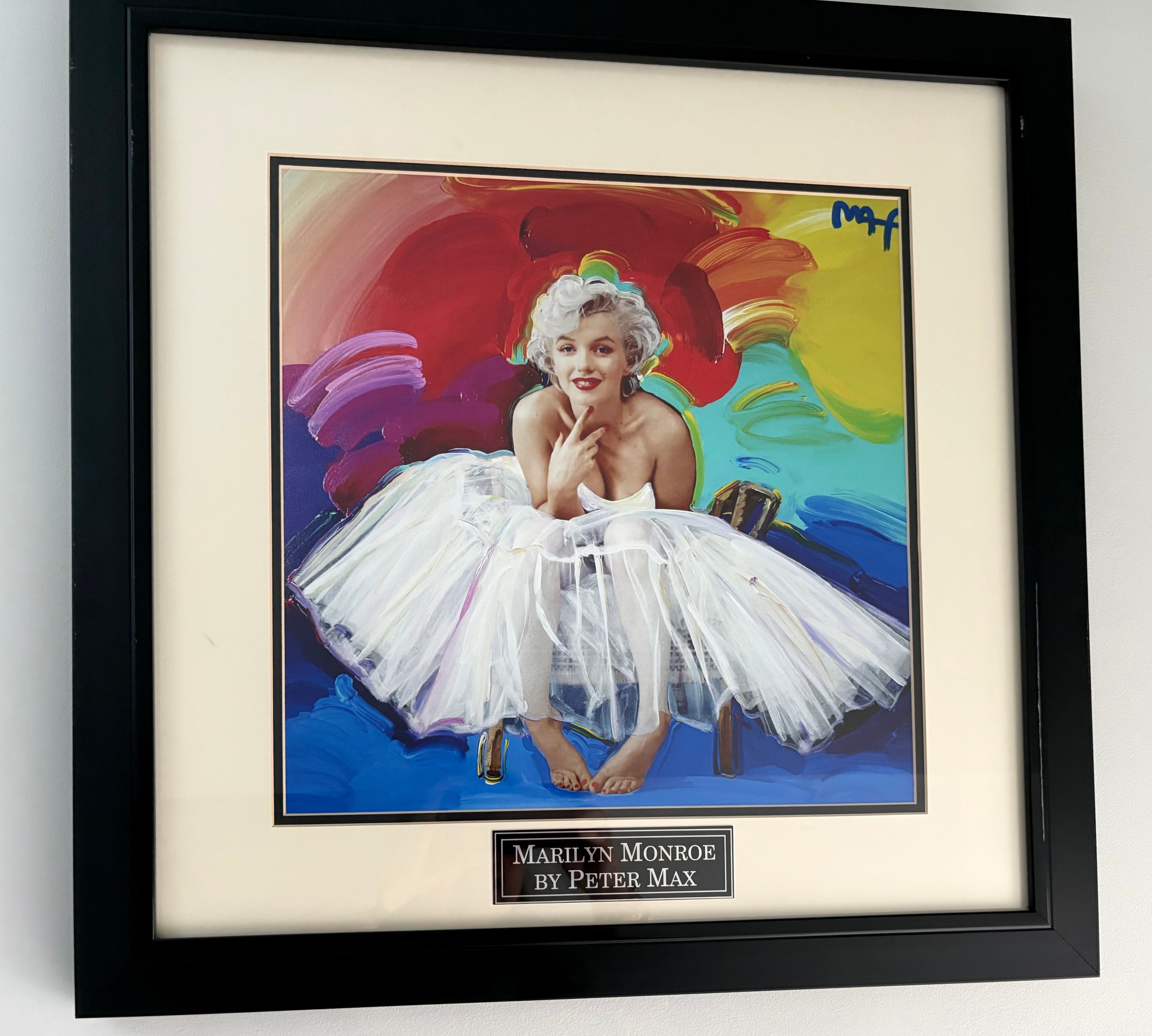 Portrait of Marilyn Monroe by Peter Max