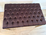 Vintage Brass Bench