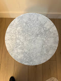 Marble Top "Tulip" Side Table