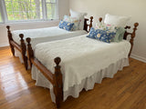 Pair of Antique Twin Beds