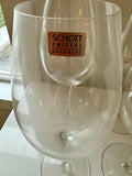 6 Schott Zwiesel Crystal Red Wine Goblets