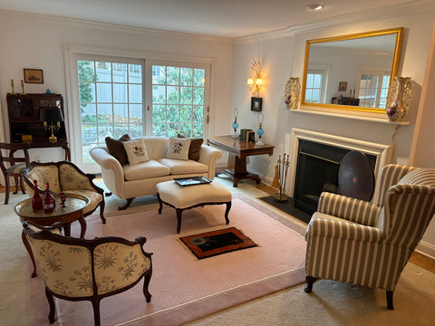 Large Gold Framed Mirror