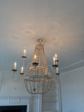 Wood & Iron Chandelier