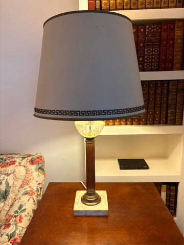 Pair of Column Lamps