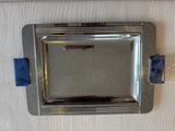 Vintage Art Deco Style Silver Tray