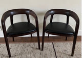 Pair of Bernhardt "Corvo" Chairs