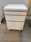 White Lacquer Rolling File