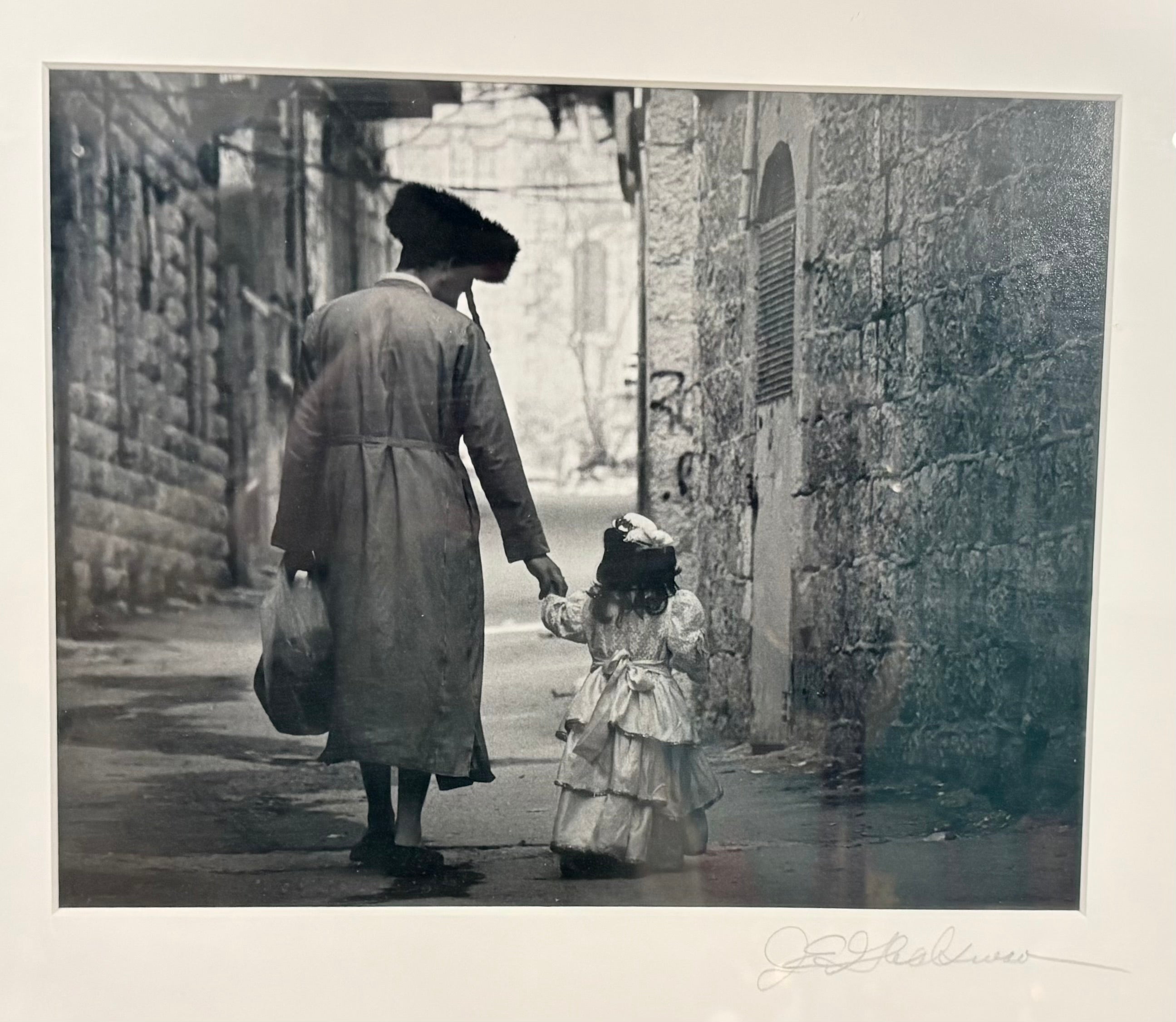 “Father and Daughter” signed Photo