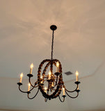Bobbin Chandelier