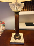 Pair of Column Lamps