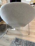 Mid-century Saarinen Style "Womb'" Chair and Ottoman