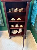Antique Mahogany Display Cabinet