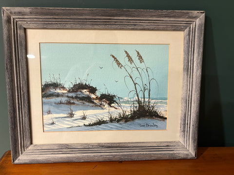 “Beach Grass” - signed watercolor