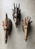 Group of 3 early 20th c African Masks