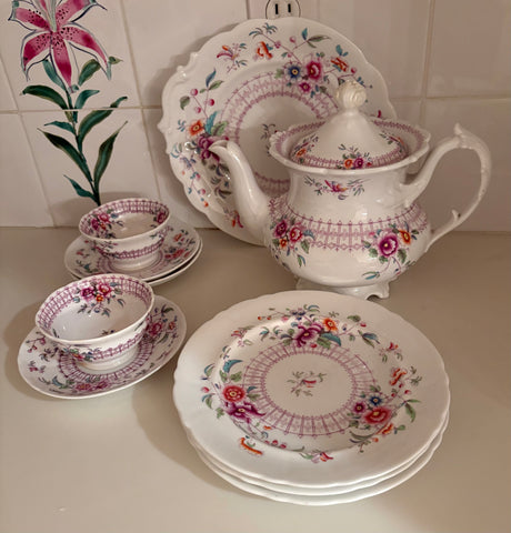 Early Porcelain Tea Set
