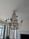 Wood & Iron Chandelier