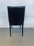 Frag Latina Black Leather Dining Chair