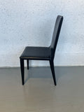 Frag Latina Black Leather Dining Chair