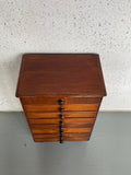 Small Victorian Mahogany Wellington Chest