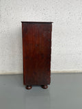 Small Victorian Mahogany Wellington Chest