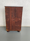 Small Victorian Mahogany Wellington Chest