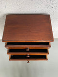 Small Victorian Mahogany Wellington Chest