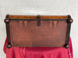 19th-Century Burl Walnut Dressing Table Mirror