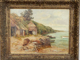 Ernest Walbourn Waiting for the Boats Oil on Canvas