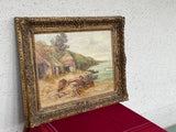 Ernest Walbourn Waiting for the Boats Oil on Canvas
