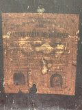 Vintage “Ecran de Cheminée” Peacock Fireplace Screen