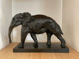 Jean Gaspar French Bronze Elephant