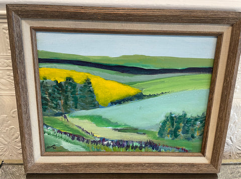 Original Oil on Canvas - "Lavender Fields"