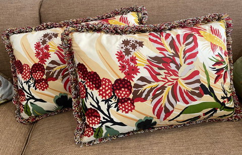 Pair of Scalamadre Lumbar Pillows